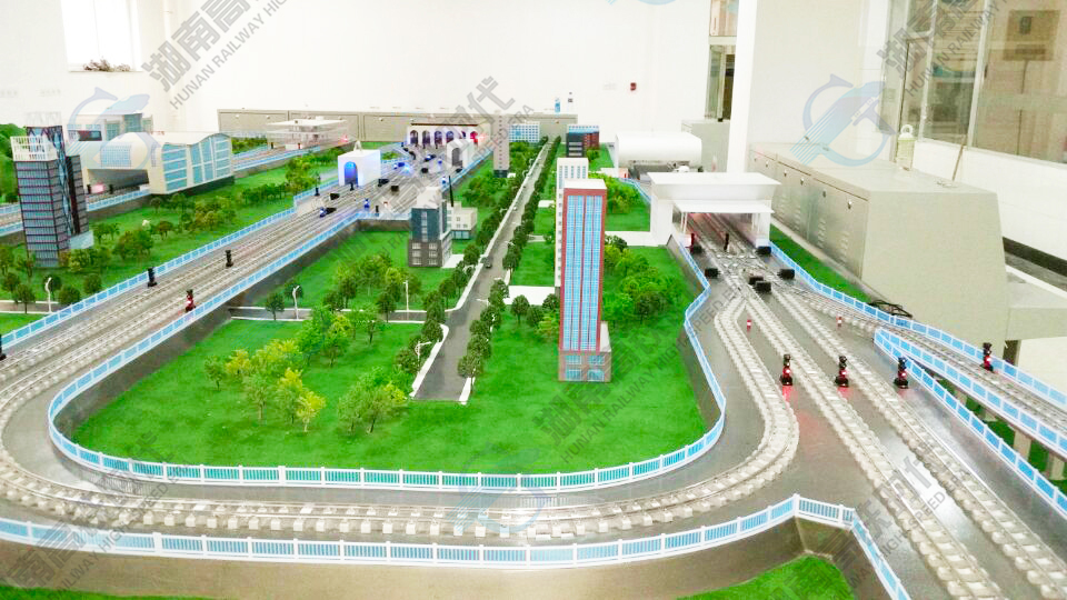 哪些场景适合展示轨道交通沙盘？